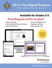 Load image into Gallery viewer, All In One Writing Resource - Gr. 2-8 (DIGITAL)