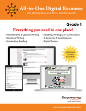 Load image into Gallery viewer, Gr. K-1 All In One Writing Resource - (DIGITAL)