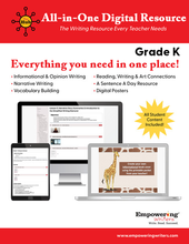 Load image into Gallery viewer, Gr. K-1 All In One Writing Resource - (DIGITAL)
