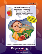 Load image into Gallery viewer, Informational & Opinion with LITERACY LAUNCH Writing Guide - Gr. 2-8 (PRINTED) - U.S.