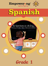 Load image into Gallery viewer, A Sentence A Day - SPANISH - Choose Gr K-2 (DIGITAL)