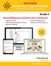Load image into Gallery viewer, All In One Writing Resource - SPANISH - Gr. 2-5 (DIGITAL)
