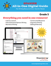 Load image into Gallery viewer, All In One Writing Resource - SPANISH - Gr. 2-5 (DIGITAL)