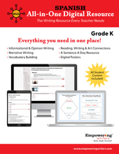 Load image into Gallery viewer, Gr. K-1 All In One Writing Resource - (DIGITAL)