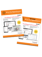 Load image into Gallery viewer, BILINGUAL - Gr. K -1 All In One Writing Resource - Gr. K-1 (DIGITAL)