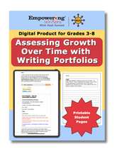 Load image into Gallery viewer, Assessing Growth Over Time with Writing Portfolios - Gr. 3-8 (DIGITAL)