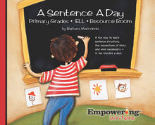 Load image into Gallery viewer, SPANISH - Grade 2 A Sentence A Day - U.S. (PRINTED)