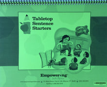 Load image into Gallery viewer, Tabletop Sentence Starters (Set of 5) (English) - U.S. (PRINTED)