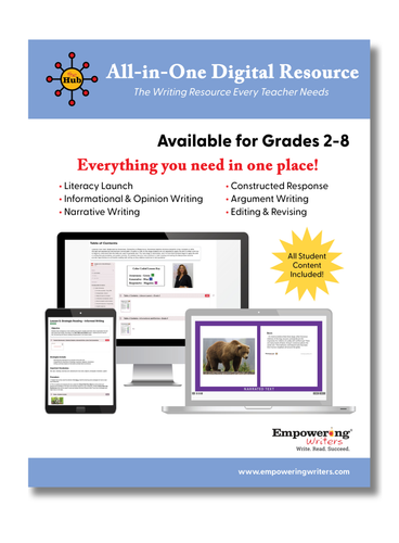 All In One Writing Resource - Gr. 2-8 (DIGITAL)