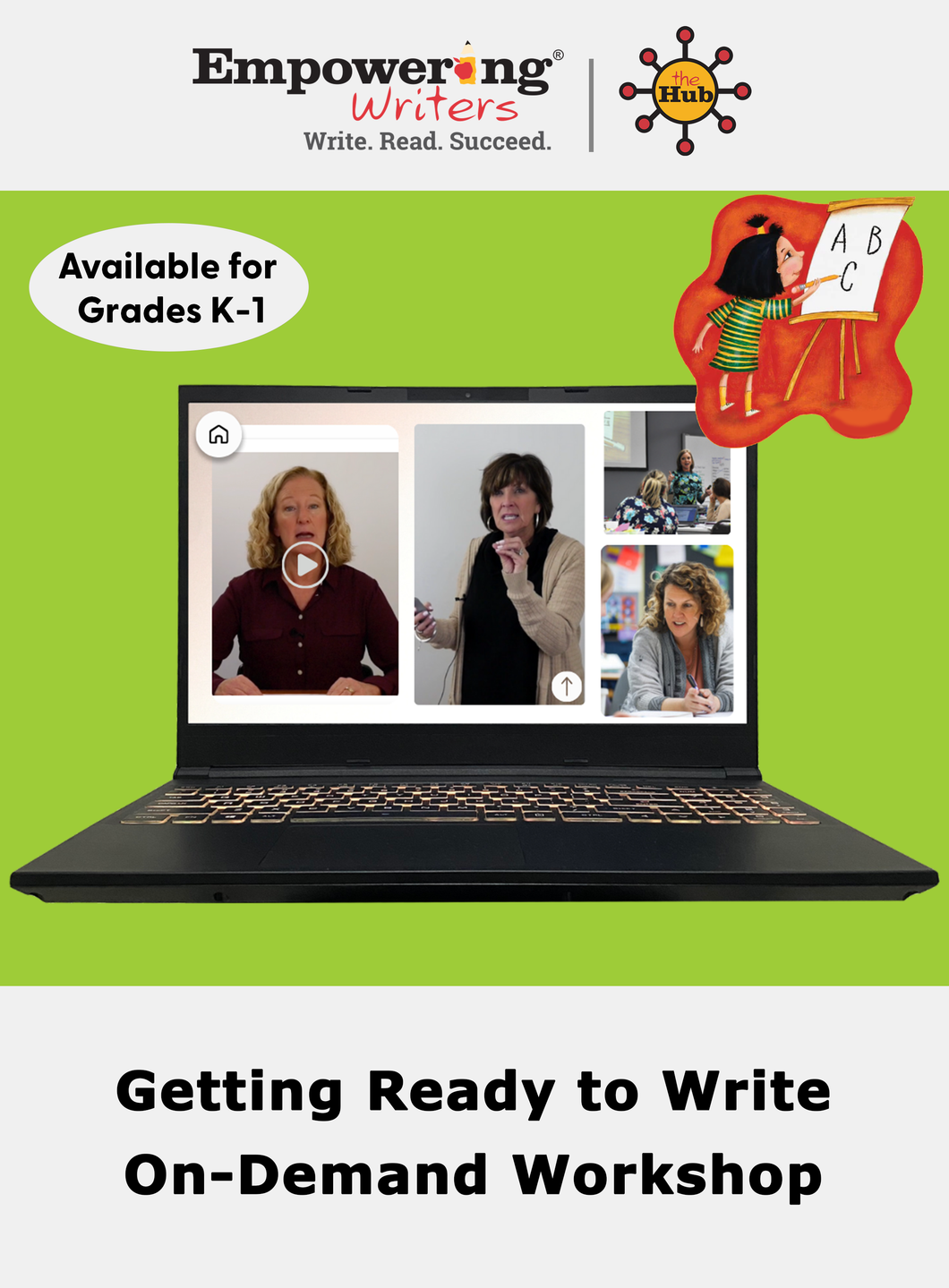 On-Demand Getting Ready to Write (K-1) (DIGITAL)