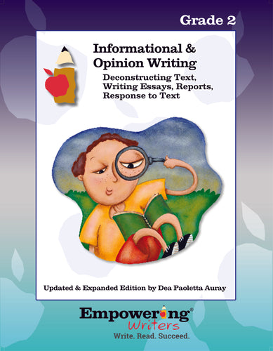 Grade 2 Informational & Opinion Writing Guide (printed) - U.S.