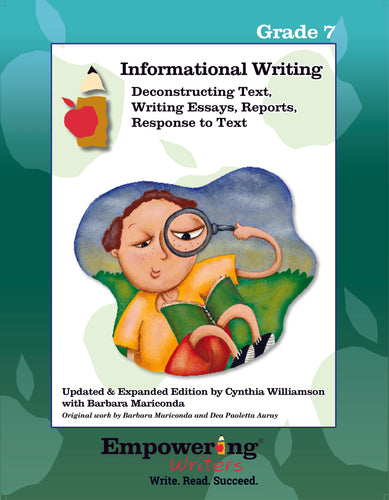 Grade 7 Informational Writing Guide (printed) - U.S.