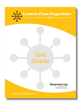 Load image into Gallery viewer, LESSON PLAN ORGANIZERS - printed planner to use with your digital Hub Guide - Grades K-8 (US Only)