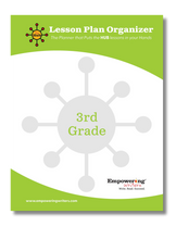 Load image into Gallery viewer, LESSON PLAN ORGANIZERS - printed planner to use with your digital Hub Guide - Grades K-8 (US Only)