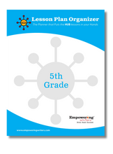 Load image into Gallery viewer, LESSON PLAN ORGANIZERS - printed planner to use with your digital Hub Guide - Grades K-8 (US Only)