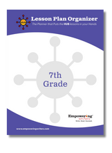 Load image into Gallery viewer, LESSON PLAN ORGANIZERS - printed planner to use with your digital Hub Guide - Grades K-8 (US Only)