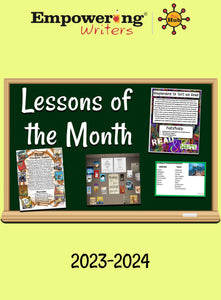 NEW! The HUB - Lesson of the Month Subscription 2023-2024