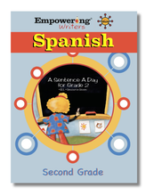 Load image into Gallery viewer, A SENTENCE A DAY - SPANISH - Choose Gr K-2 (DIGITAL) (Canada)