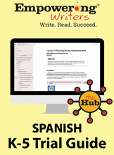 Load image into Gallery viewer, the Hub - Trial Guide Sampler Grades K-8 English or K-5 Spanish (DIGITAL)