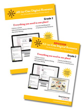 Load image into Gallery viewer, Spanish BILINGUAL - ALL IN ONE Writing Resource includes multiple genres - Gr. 2-5 (DIGITAL)