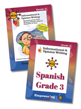 Load image into Gallery viewer, Spanish BILINGUAL- INFORMATIONAL Writing Guide - Gr. 2-5 (DIGITAL)