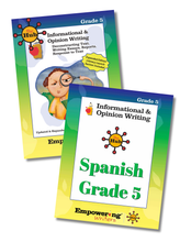Load image into Gallery viewer, Spanish BILINGUAL- INFORMATIONAL Writing Guide - Gr. 2-5 (DIGITAL)