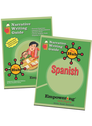 the Hub - Narrative Writing Guides -BILINGUAL - Gr. 2-5 (DIGITAL)