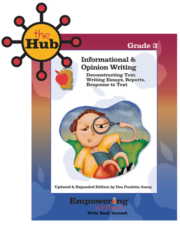 The HUB: Grade 3 Informational & Opinion Writing (DIGITAL)
