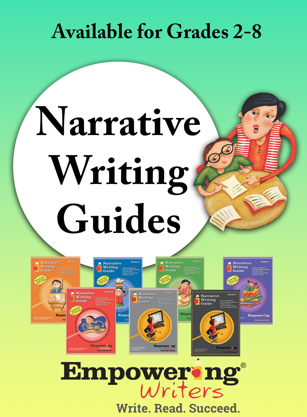Narrative Writing Guide with LITERACY LAUNCH - Gr. 2-8 (PRINTED) - U.S.