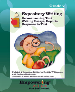 Grade 7 Expository (Informational) Writing Guide (printed) - U.S.