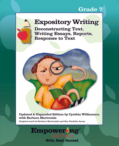 Grade 7 Expository (Informational) Writing Guide (printed) - Canada