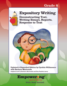 Grade 8 Expository (Informational) Writing Guide (printed) - Canada