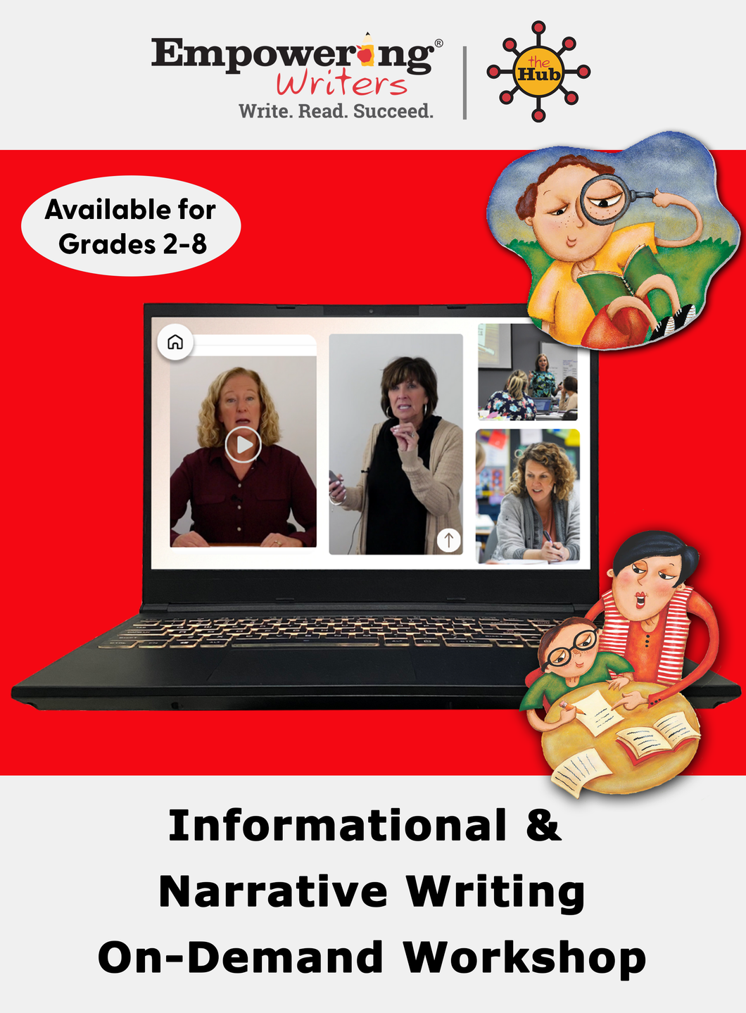 On-Demand Informational/Expository Workshop & Narrative Workshop (2-8) (DIGITAL)
