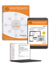 Load image into Gallery viewer, ALL IN ONE Writing Resource With Lesson Plan Organizer Bundle - Choose Gr. K-8 (DIGITAL&amp;PRINTED) US Only