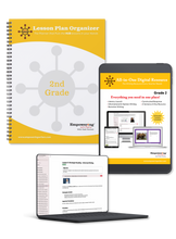 Load image into Gallery viewer, ALL IN ONE Writing Resource With Lesson Plan Organizer Bundle - Choose Gr. K-8 (DIGITAL&amp;PRINTED) US Only