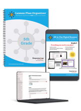 Load image into Gallery viewer, ALL IN ONE Writing Resource With Lesson Plan Organizer Bundle - Choose Gr. K-8 (DIGITAL&amp;PRINTED) US Only