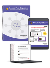 Load image into Gallery viewer, ALL IN ONE Writing Resource With Lesson Plan Organizer Bundle - Choose Gr. K-8 (DIGITAL&amp;PRINTED) US Only