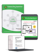 Load image into Gallery viewer, ALL IN ONE Writing Resource With Lesson Plan Organizer Bundle - Choose Gr. K-8 (DIGITAL&amp;PRINTED) US Only