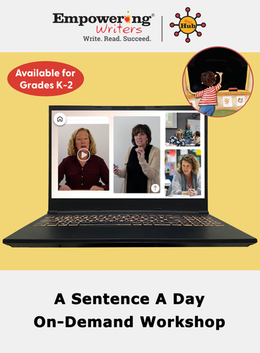 On-Demand A Sentence A Day Gr K-2 Workshop (DIGITAL)