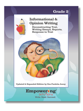 Load image into Gallery viewer, Original INFORMATIONAL &amp; OPINION Writing Guide - Gr 2-8 (PRINTED) - U.S.