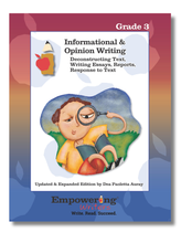Load image into Gallery viewer, Original INFORMATIONAL &amp; OPINION Writing Guide - Gr 2-8 (PRINTED) - U.S.