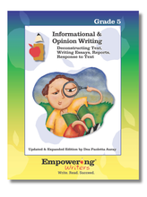 Load image into Gallery viewer, Original INFORMATIONAL &amp; OPINION Writing Guide - Gr 2-8 (PRINTED) - U.S.