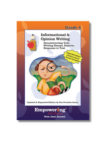 Informational & Opinion with LITERACY LAUNCH Writing Guide - Gr. 2-8 (PRINTED) - CANADA