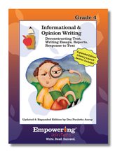 Load image into Gallery viewer, INFORMATIONAL &amp; OPINION with LITERACY LAUNCH Writing Guide - Gr.2-6 (PRINTED) - U.S.