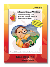 Load image into Gallery viewer, INFORMATIONAL &amp; OPINION with LITERACY LAUNCH Writing Guide - Gr.2-6 (PRINTED) - U.S.
