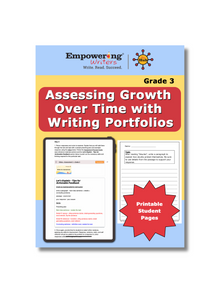 Assessing Growth Over Time with Writing Portfolios - Gr. 3-8 (DIGITAL)