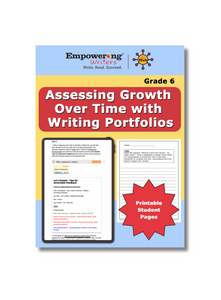 Assessing Growth Over Time with Writing Portfolios - Gr. 3-8 (DIGITAL)