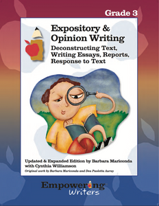 Expository & Opinion Writing Grade 3