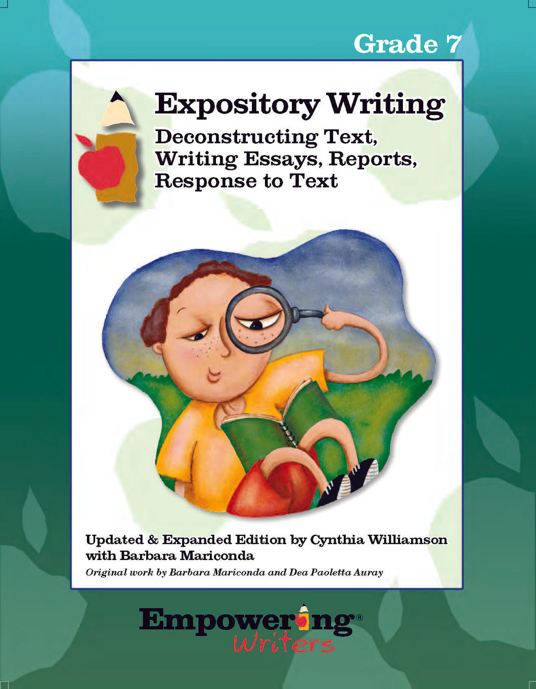 Grade 7 Informational/Expository Writing Guide (printed) - U.S.