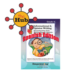 The Hub - Spanish Grade 2 Informational & Opinion Writing